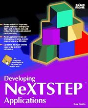 Cover of: Developing NeXTSTEP applications by Gene Backlin