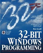 Cover of: 32-bit Windows programming