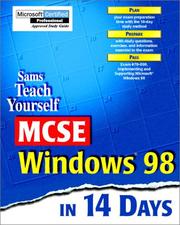 Cover of: Sams teach yourself MCSE Windows 98 in 14 days by Marcus W. Barton