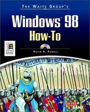 Cover of: The Waite Group's Windows 98 how-to