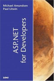 Cover of: ASP.NET for Developers