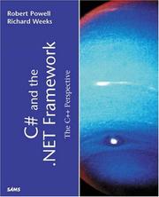 Cover of: C# and the .Net Framework by Robert W. Powell, Richard L. Weeks