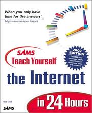 Cover of: Sams Teach Yourself the Internet in 24 Hours by Ned Snell, Bob Temple
