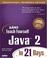 Cover of: Sams Teach Yourself Java 2 in 21 Days, Professional Reference Edition (3rd Edition)