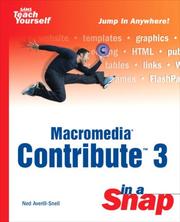Cover of: Contribute 3 in a Snap