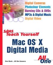 Cover of: Sams Teach Yourself Mac OS X Digital Media All In One