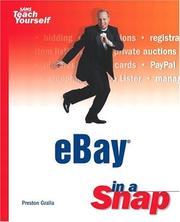 Cover of: EBay in a snap