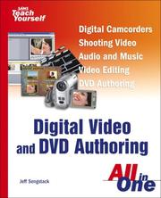Cover of: Sams teach yourself digital video and DVD authoring