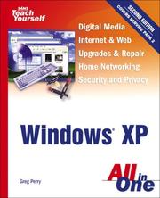 Cover of: Sams Teach Yourself Windows XP All in One (2nd Edition) (Sams Teach Yourself) by Greg Perry, Greg Perry