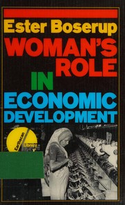 Cover of: Woman's role in economic development