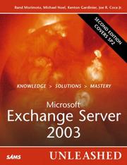 Cover of: Microsoft Exchange Server 2003 Unleashed