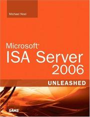 Cover of: Microsoft ISA Server 2006 Unleashed by Michael Noel