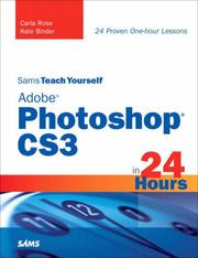 Cover of: Sams Teach Yourself Adobe Photoshop CS3 in 24 Hours (Sams Teach Yourself)