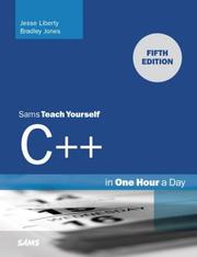 Cover of: Sams Teach Yourself C++ in One Hour a Day