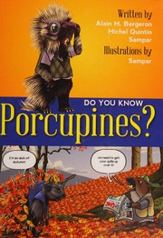 Cover of: Do You Know Porcupines?
