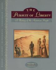 Cover of: The Pursuit of Liberty, Volume I (3rd Edition)