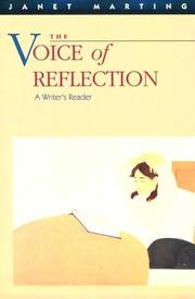 The Voice of reflection by Janet Marting
