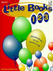 Cover of: Little Books 1 2 3