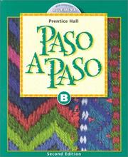 Cover of: Paso a Paso B by Myriam Met, Janice G. Darias, Peggy Boyles, Mary De Lopez, Mary Louise Carey, Joann Digiandomenico, Met, Sayers, Wargin, Richard S. Sayers, Carol Eubanks Wargin, Harriet Schottland Barnett, Myriam Met, Richard S. Sayers, Carol Eubanks Wargin, Harriet Schottland Barnett