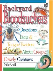 Cover of: Backyard Bloodsuckers by Mike Artell