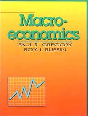 Cover of: Macroeconomics by Paul R. Gregory