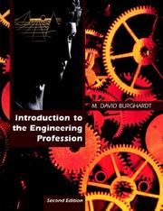 Cover of: Introduction to the Engineering Profession, Second Edition by M. David Burghardt