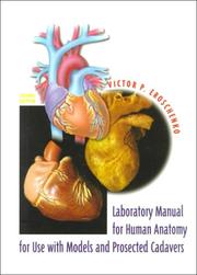 Cover of: Laboratory manual for human anatomy for use with models and prosected cadavers: with illustrations prepared especially for coloring