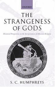 Cover of: The strangeness of gods by S. C. Humphreys