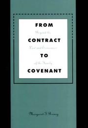 Cover of: From Contract to Covenant: Beyond the Law and Economics of the Family