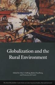 Cover of: Globalization and the rural environment by edited by Otto T. Solbrig, Robert Paarlberg, and Francesco di Castri.