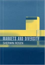Cover of: Markets and Diversity