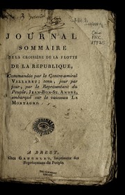 Cover of: Journal sommaire de la croisie  re de la flotte de la Re publique, commande e par le Contre-Amiral Villaret
