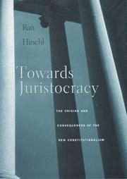 Cover of: Towards Juristocracy | Ran Hirschl