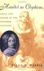 Cover of: Handel as Orpheus by Ellen T. Harris