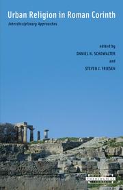 Cover of: Urban Religion in Roman Corinth: Interdisciplinary Approaches (Harvard Theological Studies)