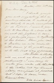 Cover of: [Letter to] Dear Mrs. May by Helen Eliza Garrison