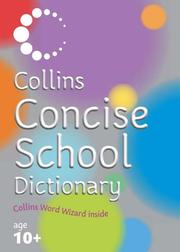 Cover of: Collins Concise School Dictionary (Collin's Children's Dictionaries)