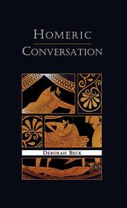 Cover of: Homeric conversation