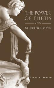 Cover of: The Power of Thetis and Selected Essays