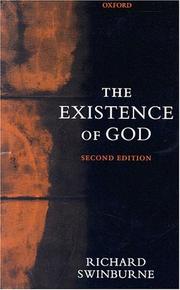 Cover of: The existence of God by Richard Swinburne