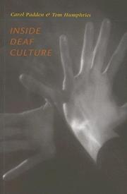 Cover of: Inside Deaf Culture by Carol A. Padden, Tom L. Humphries