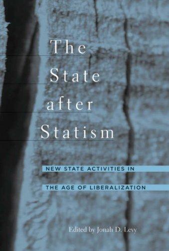 The State after Statism by Jonah Levy