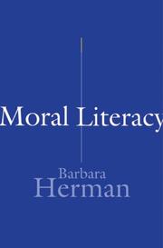 Cover of: Moral Literacy