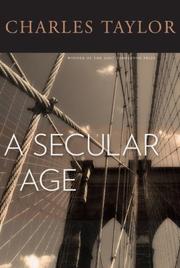 Cover of: A Secular Age by Charles Taylor