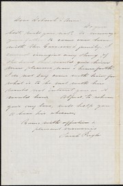 [Letter to] Dear Richard by Sarah Pugh