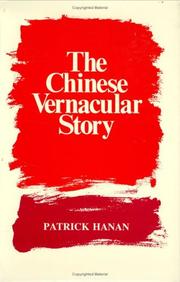 Cover of: The Chinese vernacular story