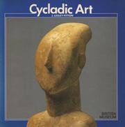 Cover of: Cycladic art by J. Lesley Fitton