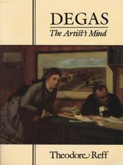 Cover of: Degas, the artist's mind