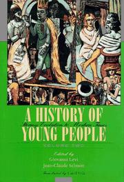 Cover of: A History of Young People in the West, Volume II, Stormy Evolution to Modern Times (History of Young People) by 