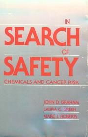 Cover of: In search of safety: chemicals and cancer risk